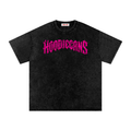 Hoodiegans Flashback Snow Washed Oversized Cotton T-Shirt