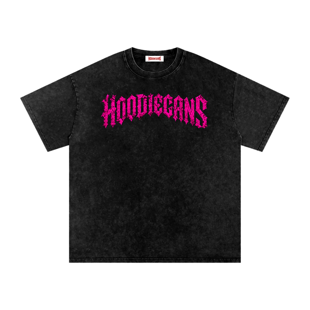 Hoodiegans Flashback Snow Washed Oversized Cotton T-Shirt