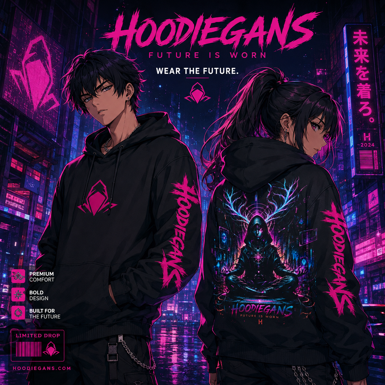 Hoodiegans Digital Oracle Hoodie