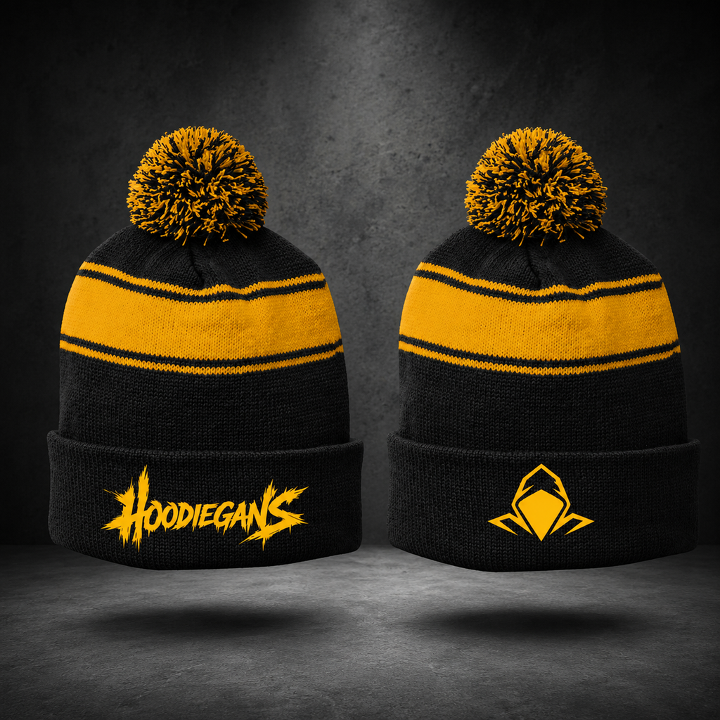 Hoodiegans Pom Pom Beanie Golden Yellow
