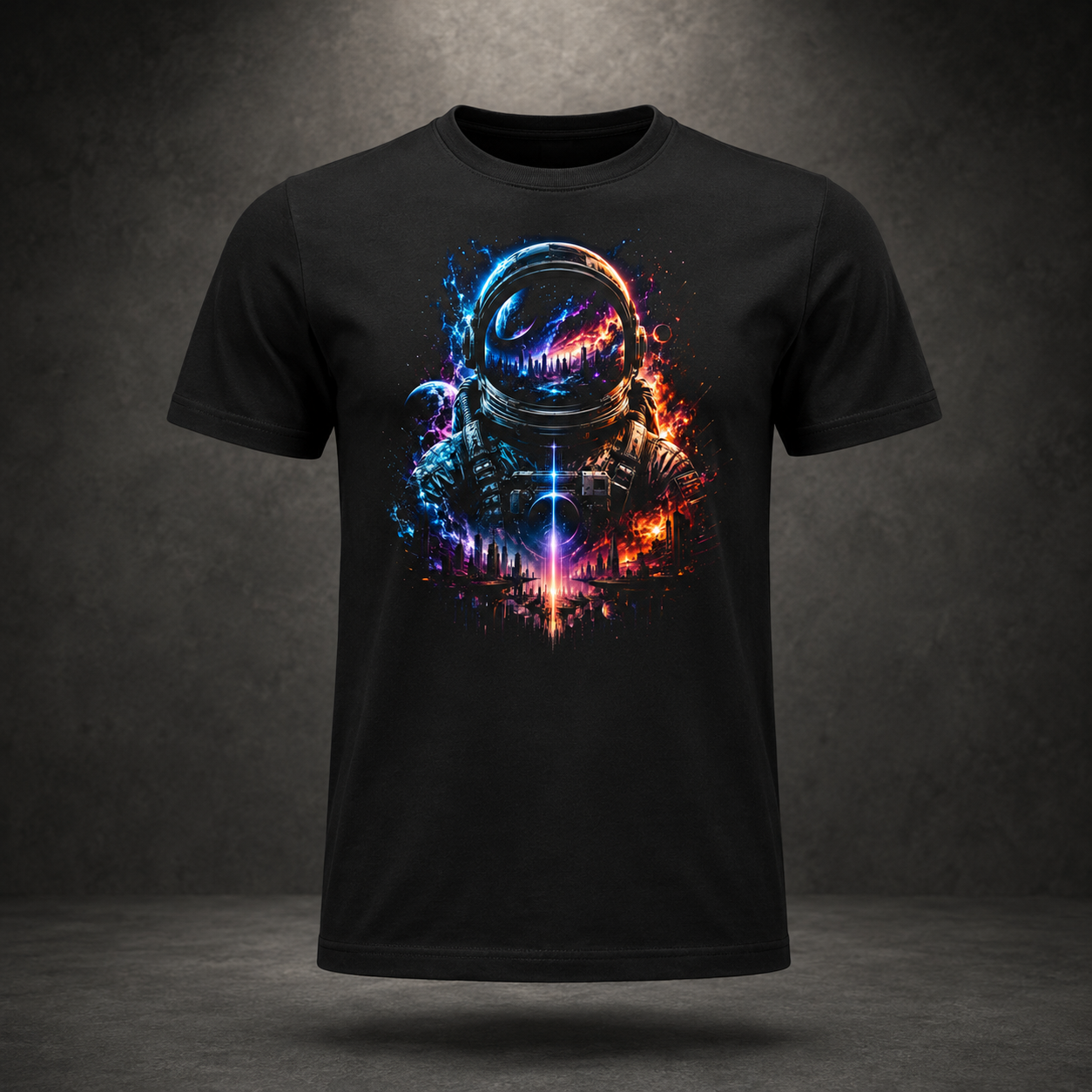 Cosmic City Explorer Graphic Tee
