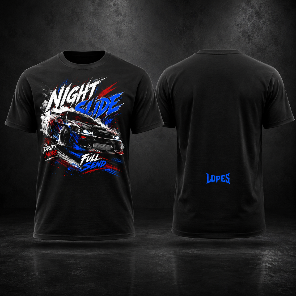 Lupes Sports Car Graphic Tee