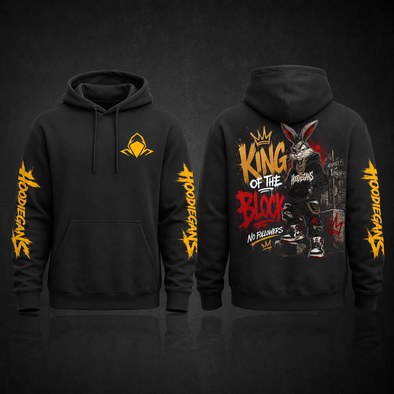 Hoodiegans KOTB Heavy Blend Bad Bunny Hoodie