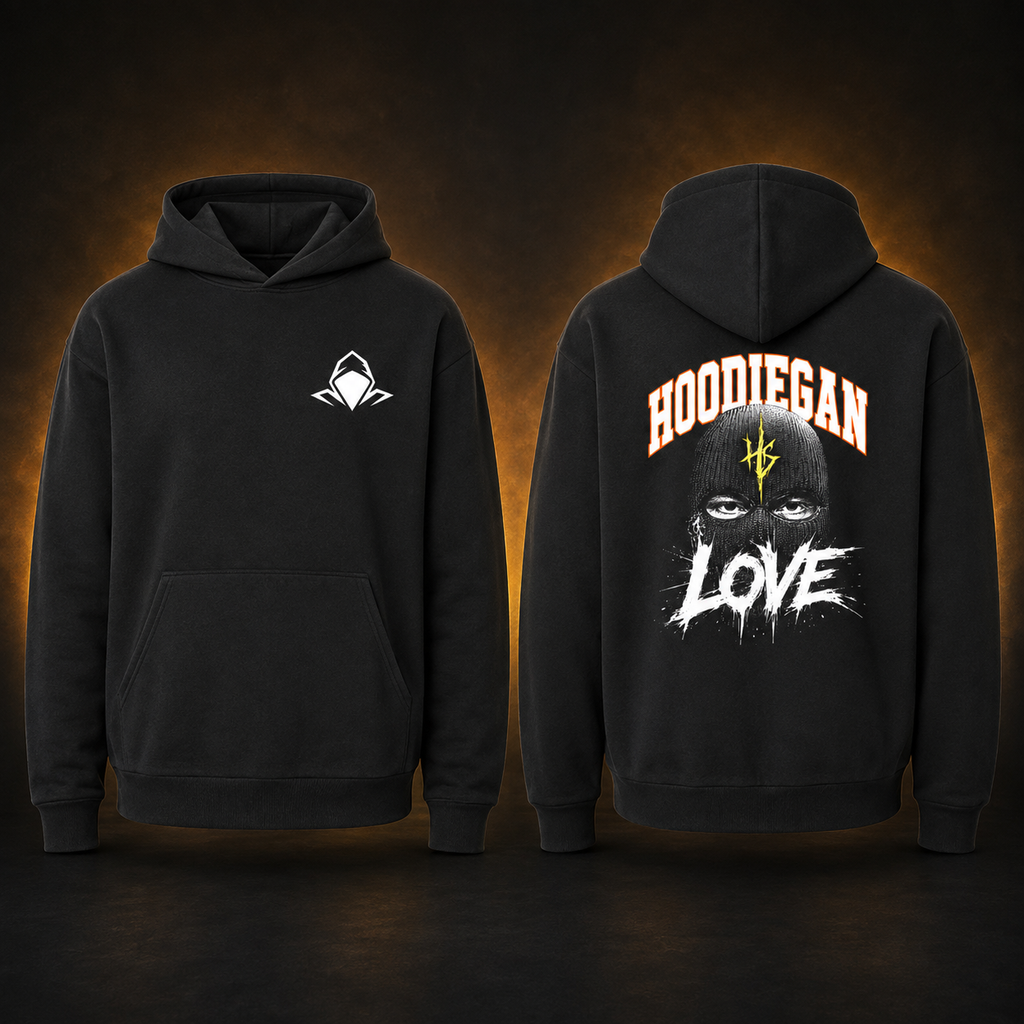Hoodiegan Love Mainstreet Premium Heavy Hooded Sweater