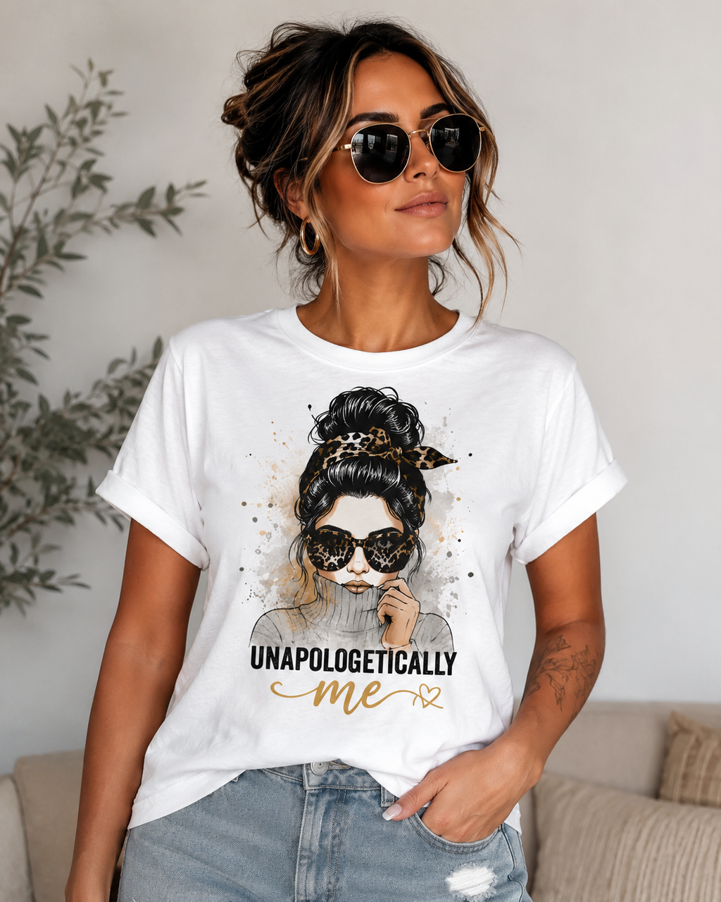 Womens Unapologetically Me Boxy Tee