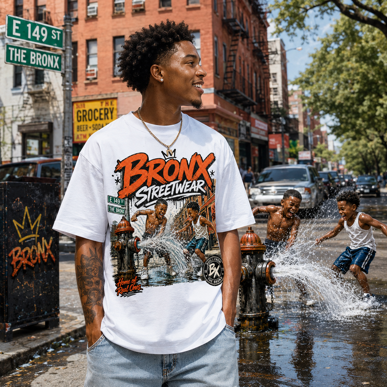Bronx Summer Memories Graphic Tee