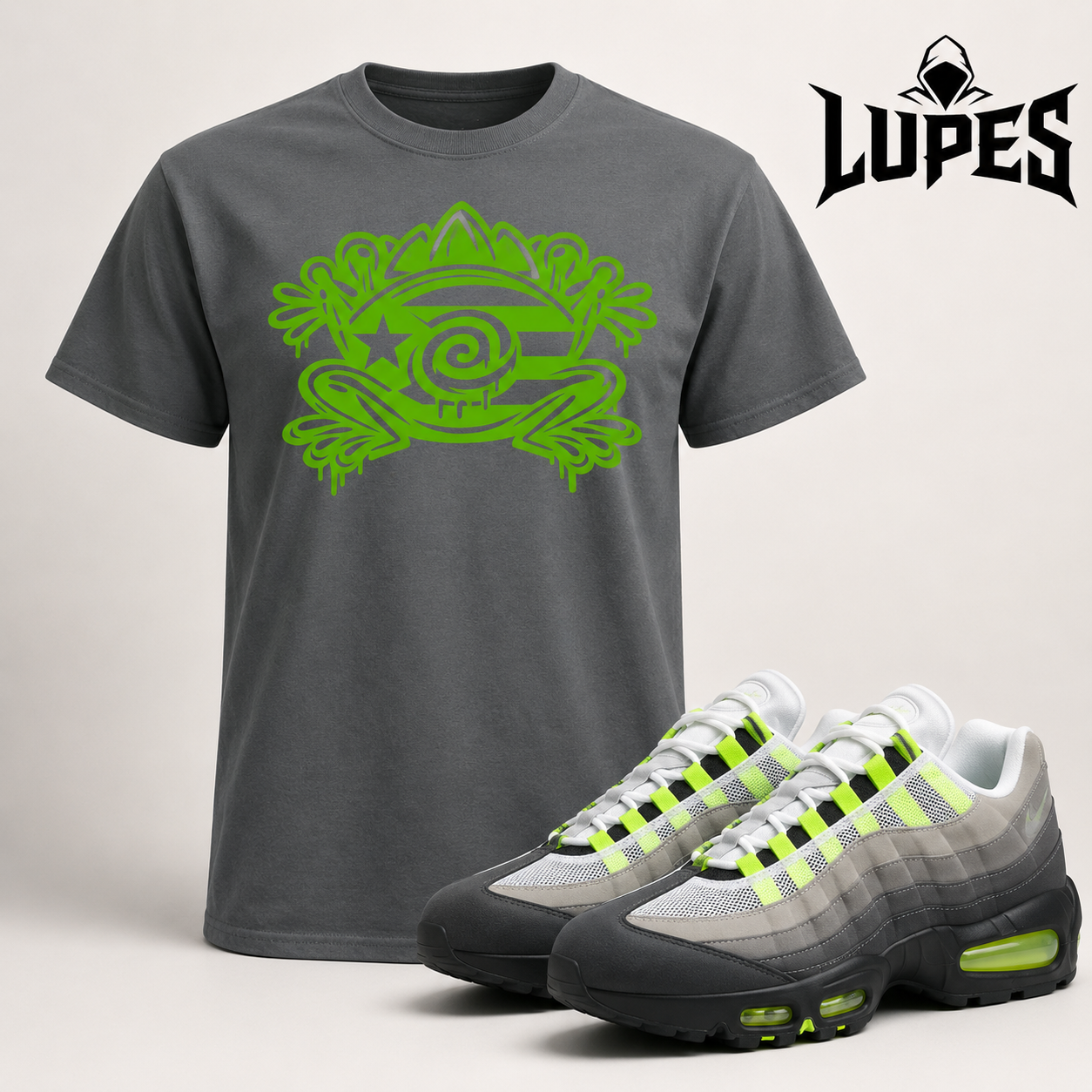 Lupes Puerto Rico Frog T-Shirt