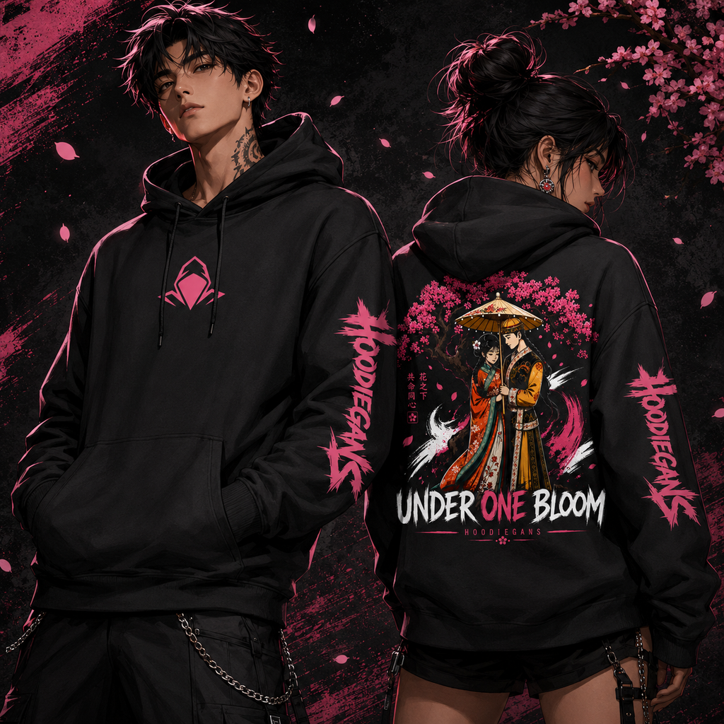HG Under One Blossom Heavy Blend Hoodie
