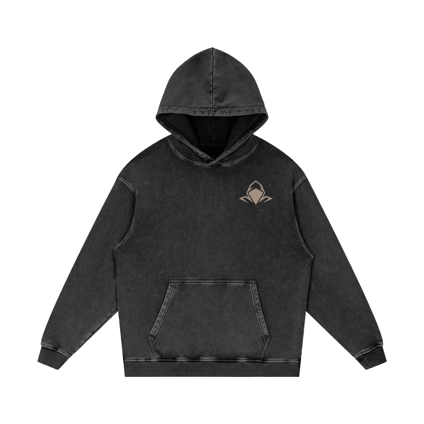 Nevada 77 Snow Washed Loose Cotton Hoodie