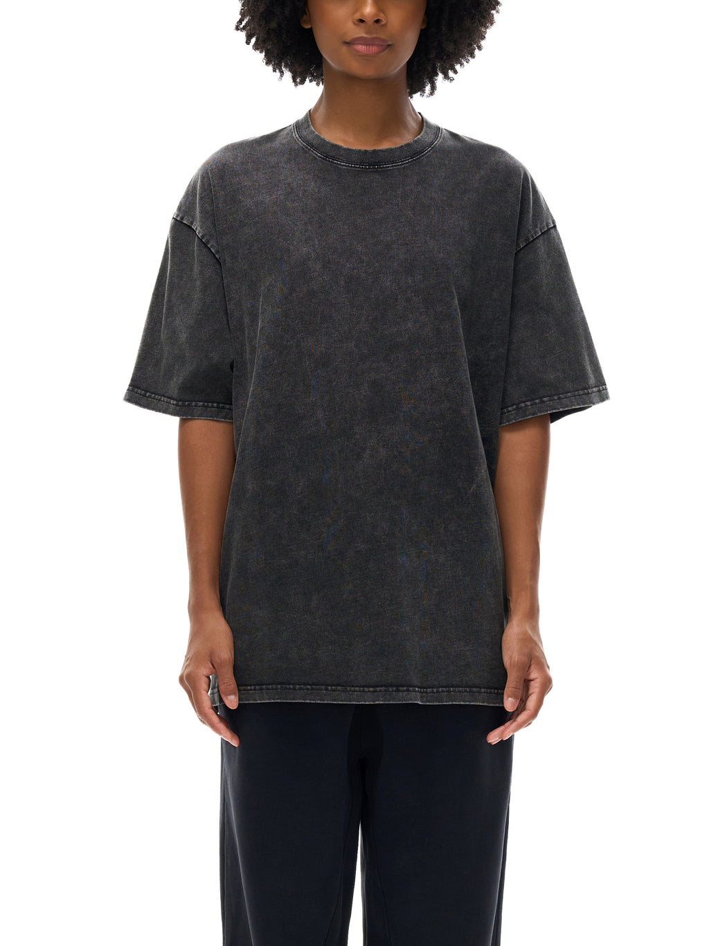 Hoodiegans Flashback Snow Washed Oversized Cotton T-Shirt