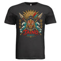 Black Heather Triblend - 3413C - FRONT