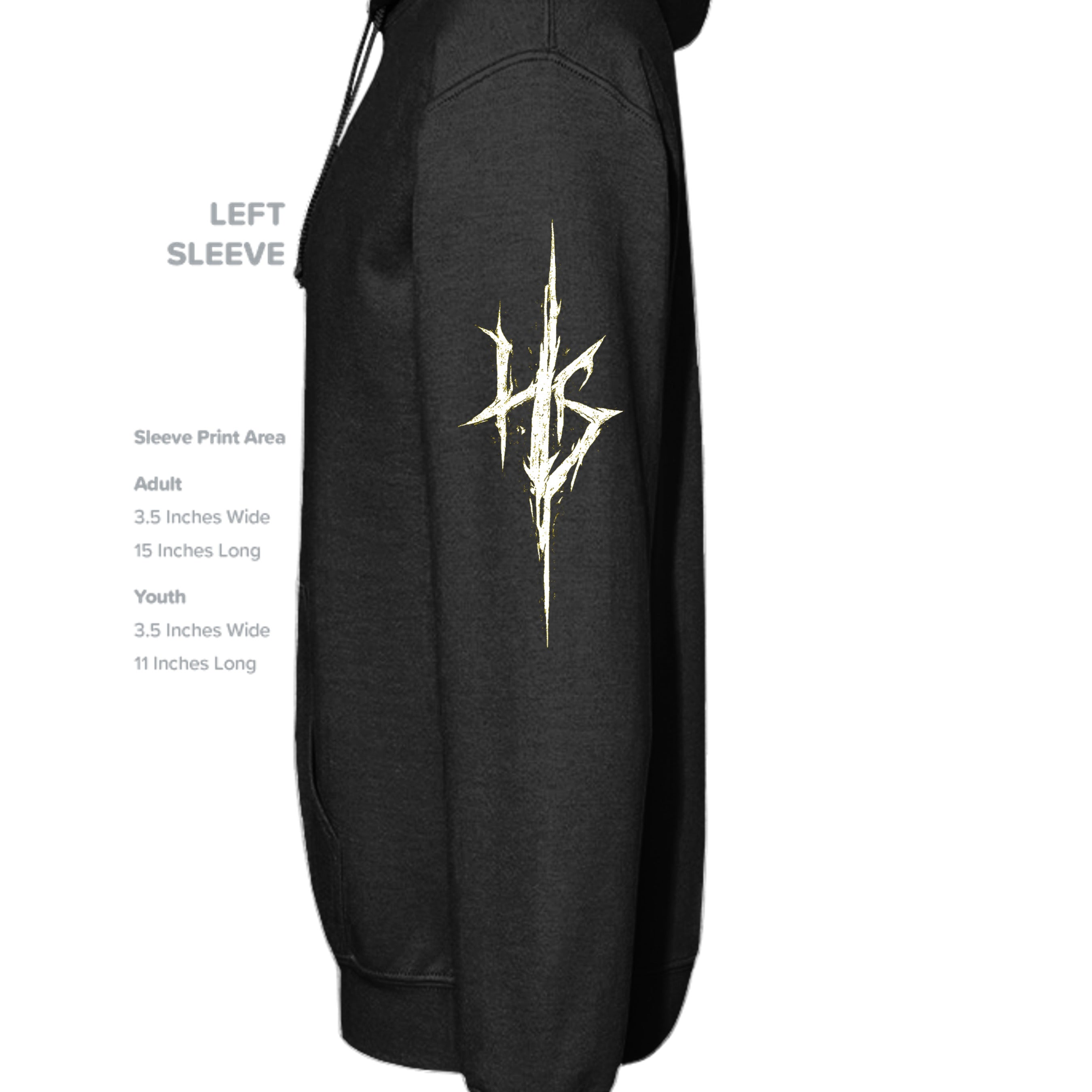 BLACK - G185 - SLEEVE_LEFT